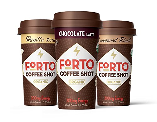 Shots de café FORTO - 200 mg de cafeína (6 paquetes)