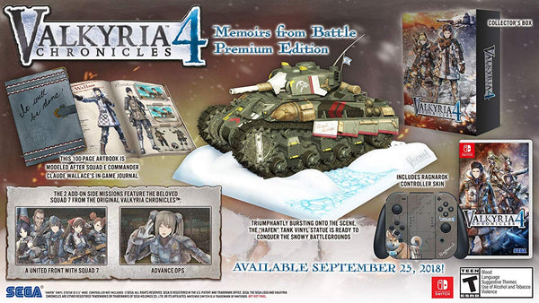 Valkyria Chronicles 4: Memorias de Battle Edition (Nintendo Switch)