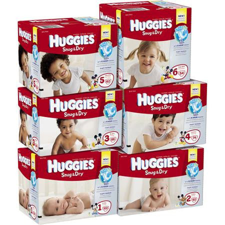 Huge sale on Huggies diapers