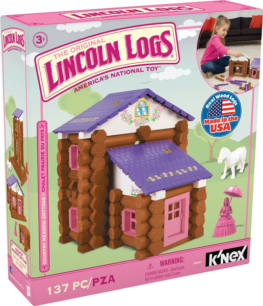 Lincoln Logs – Country Meadow Cottage, 137 Pieces