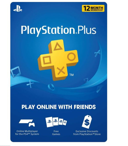 Código de membresía de 12 meses de PlayStation Plus