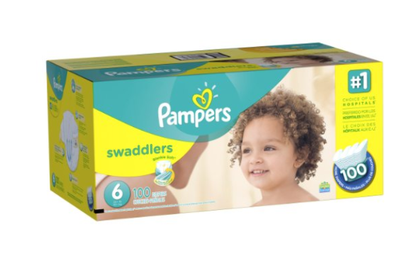 Paquete de 100 Pampers talla 6