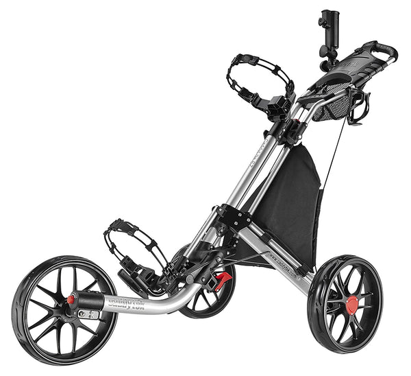 Carrito de golf CaddyTek EZ-Fold de 3 ruedas