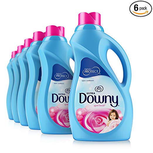 6-Pack Downy Ultra April Fresh Liquid Fabric Softener 40 Loads