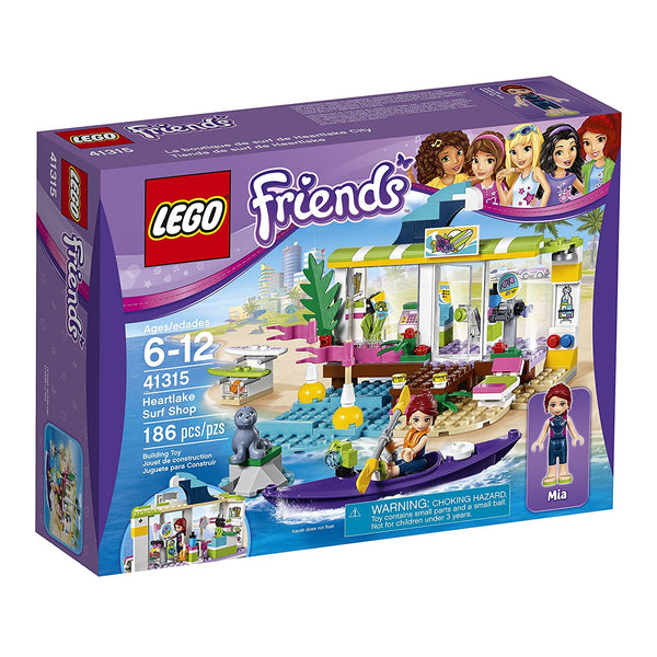 LEGO Friends Heartlake Surf Shop Building Kit (186 Piece)