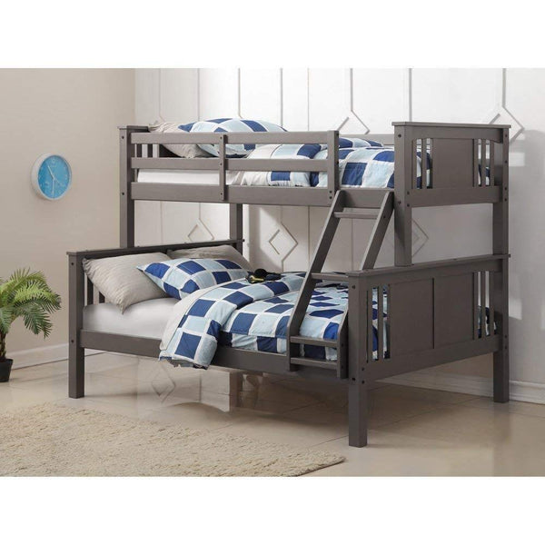 Cama Donco Kids Series, individual/completa, gris pizarra