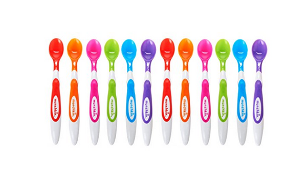 Munchkin 12 Piece Soft-Tip Infant Spoons