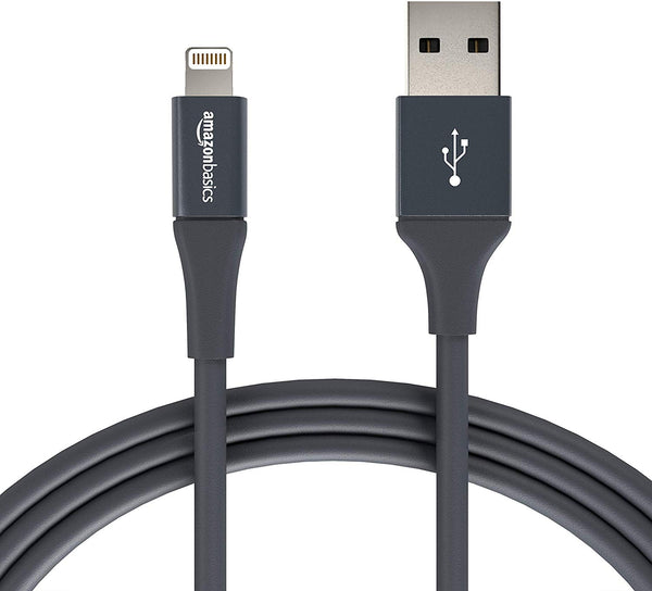 Paquete de 12 cables USB A de AmazonBasics con conector Lightning (garantía de por vida)