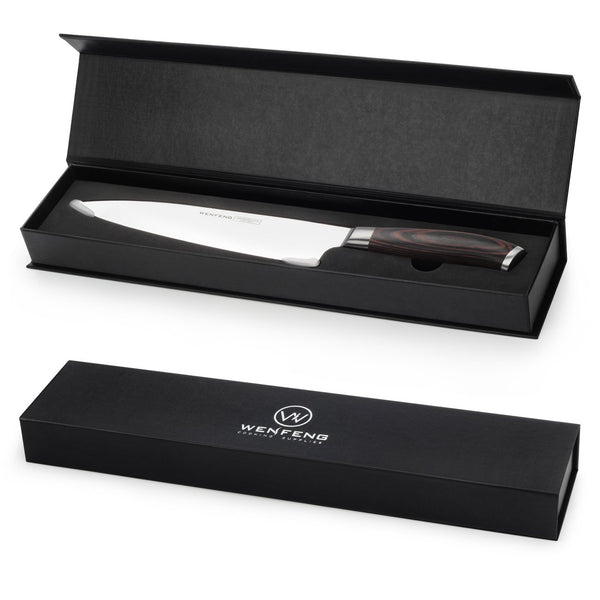 Cuchillo de chef de cocina de 8 pulgadas con caja de regalo