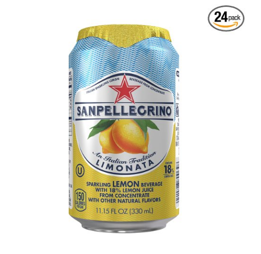 Paquete de 24 bebidas de frutas espumosas San Pellegrino