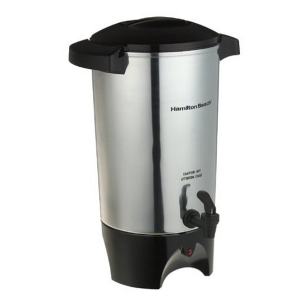 Hamilton Beach Urna de café y dispensador de bebidas calientes para 45 tazas