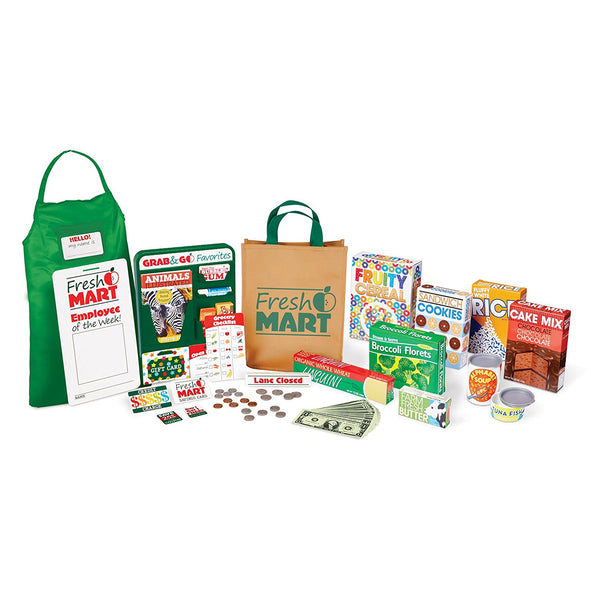 84 pc Grocery and Role Play Companion Set For Kids