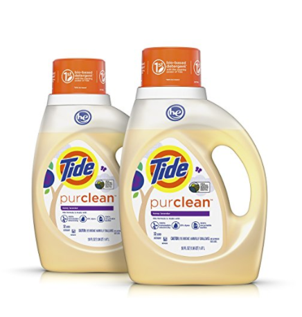 Pack de 2 detergentes para ropa Tide Purclean