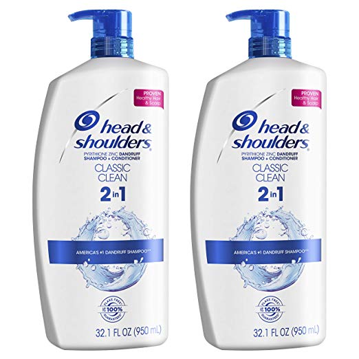 Twin Pack Of 32.1 Oz. Head And Shoulders Shampoo And Conditioner