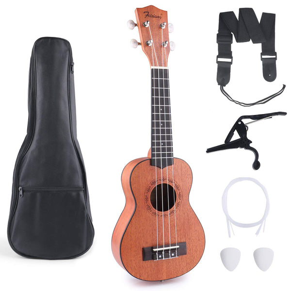 Mahogany Wooden Ukulele For Beginners