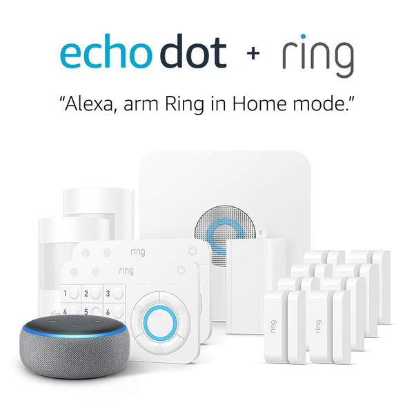 Kit Ring Alarm de 14 piezas + Echo Dot (3.ª generación)