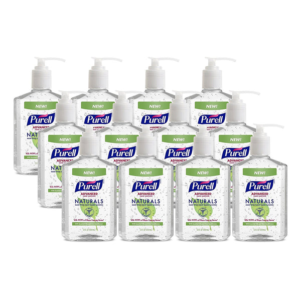 Paquete de 12 desinfectantes para manos Purell - 12 oz