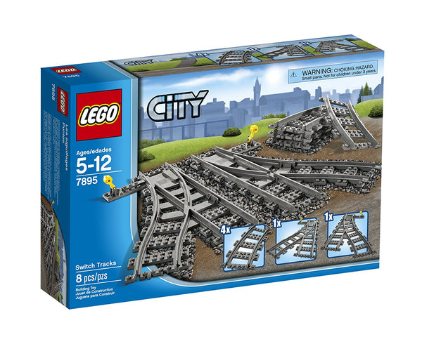 Accesorio de juguete para tren LEGO City Switch Tracks