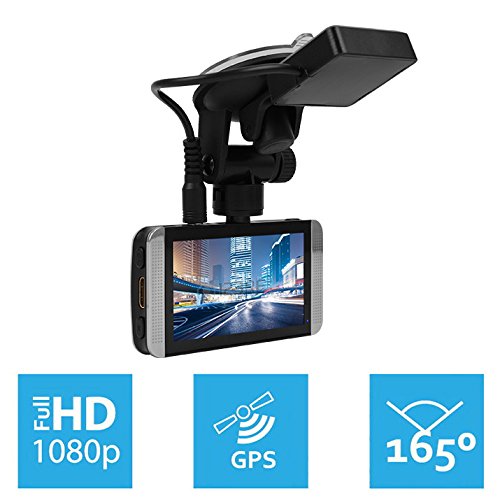 KDLINKS X1 GPS habilitado Full HD con cámara de tablero