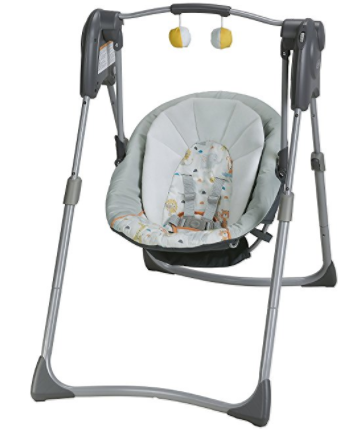 Graco Slim Spaces Compact Baby Swing