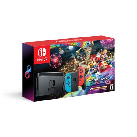 Nintendo Switch System with Mario Kart 8 Deluxe