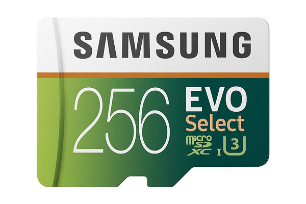 Tarjeta de memoria microSD Samsung EVO Select U3 de 256 GB