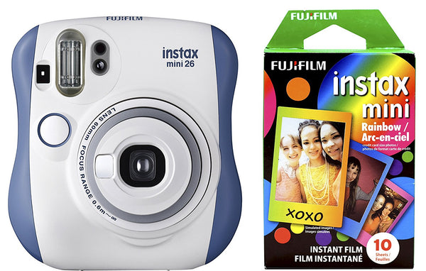 Fujifilm Instax Mini 26 + Rainbow Film Bundle