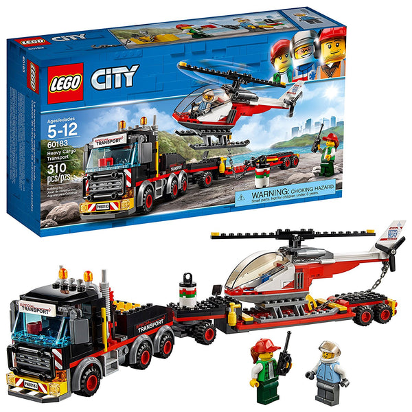 LEGO City Heavy Cargo Transport Building Kit (310 Piece)