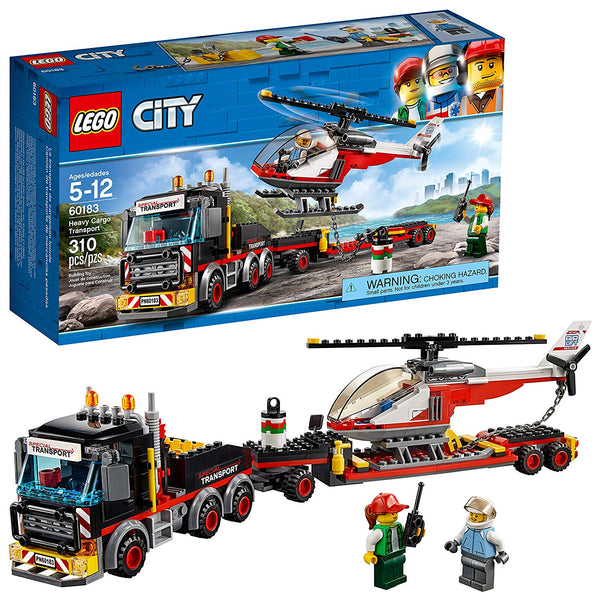 Kit de construcción LEGO City Transporte de carga pesada (310 piezas)