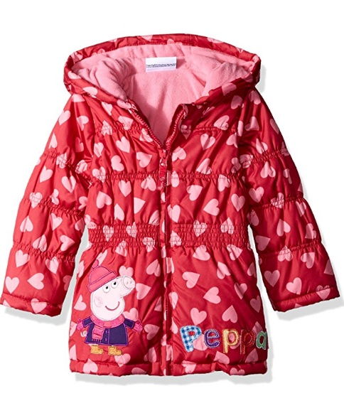 Toddler girls puffer coat - size 2T