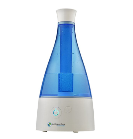 Humidificador ultrasónico de niebla fría PureGuardian con salida de 4 litros por día