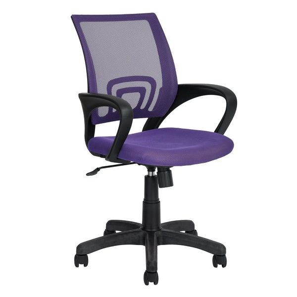 Silla giratoria para computadora de malla