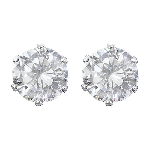 Zirconia Bling Bling Gem Stud Earrings