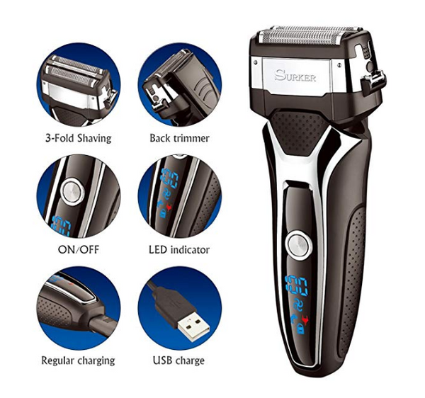 Electric beard trimmer