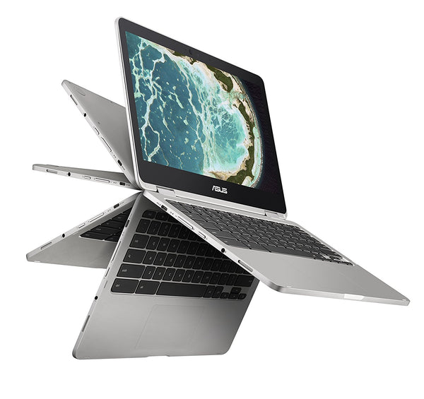 ASUS Chromebook Flip C302 con Intel Core m3, pantalla táctil de 12,5 pulgadas, 64 GB de almacenamiento y 4 GB de RAM