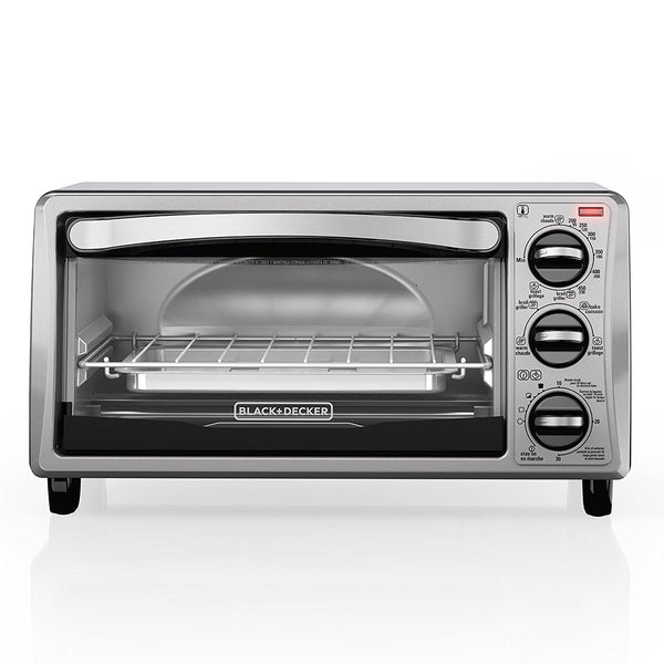 Horno tostador Black + Decker de 4 rebanadas