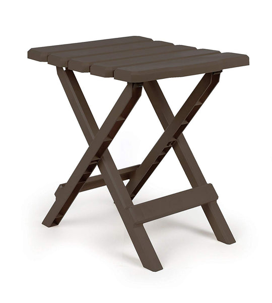 Mesa auxiliar plegable para exteriores Camco Adirondack (Mocha)