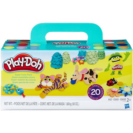 Play-Doh Super Color paquete de 20, 60 oz