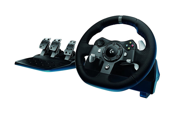 Logitech G920 Dual-motor Feedback Driving Force Racing Wheel with Responsive Pedals for Xbox One