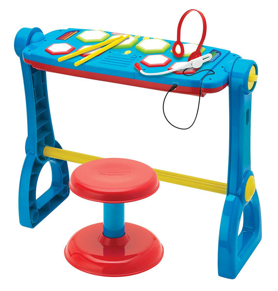 Teclado y tambor para cantar Fisher-Price