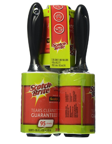 Paquete combinado de rodillos para pelusa Scotch-Brite, 5 rodillos