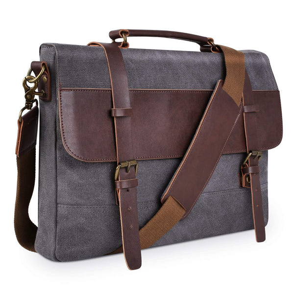 Anti Thief Canvas Messenger Bag