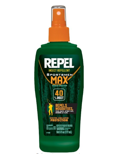 Repel Sportsmen max insect repellent spray