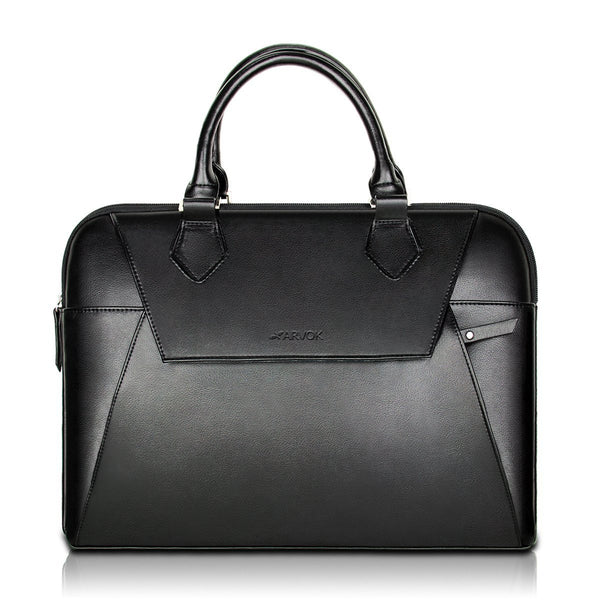 Leather laptop bag