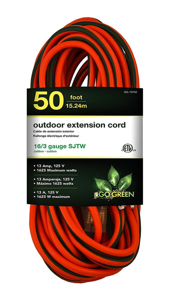 50 Ft Outdoor Extension Cord