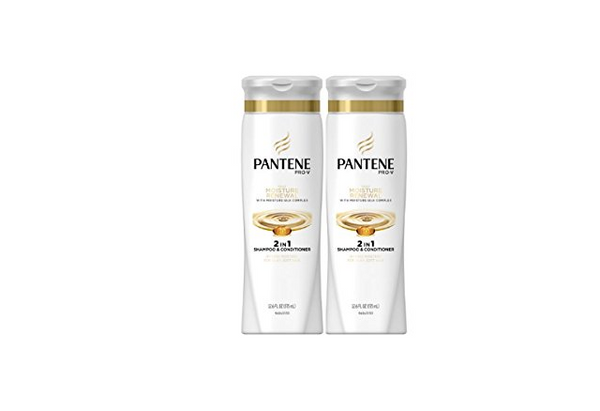 Pack of 2 Pantene 2-In-1 Shampoo & Conditioner