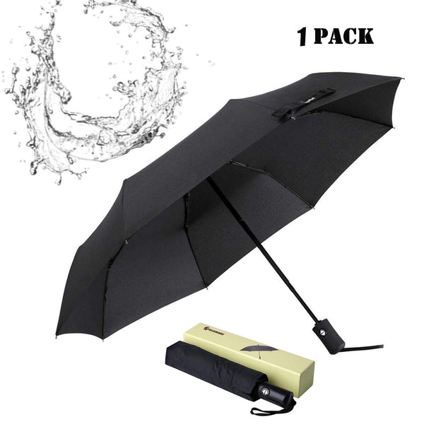 Compact Windproof Travel Umbrella