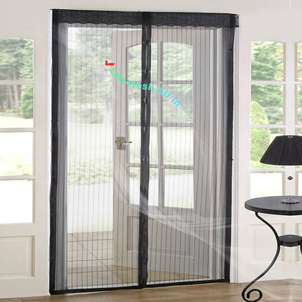 Magnetic Mesh Screen Door