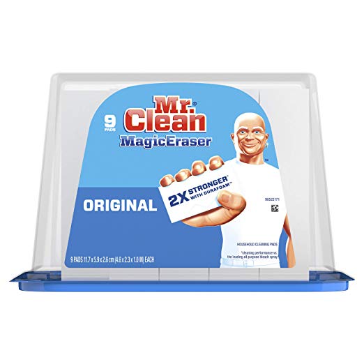 9-Count Mr. Clean Magic Eraser Original Cleaning Pad w/ Durafoam