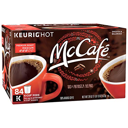 84 cápsulas de café McCafe Premium K-Cup (tostado medio)